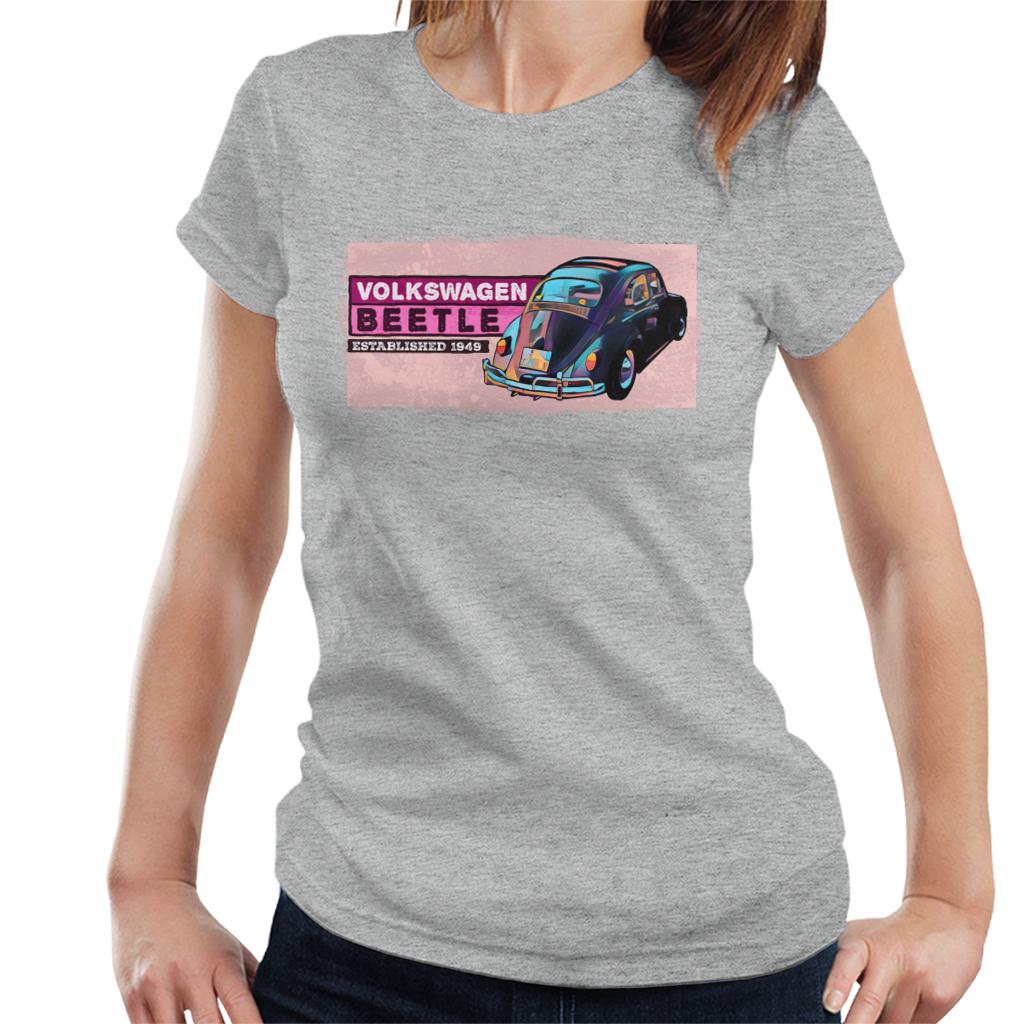 Volkswagen Beetle Established 1949 Women's T-Shirt-ALL + EVERY