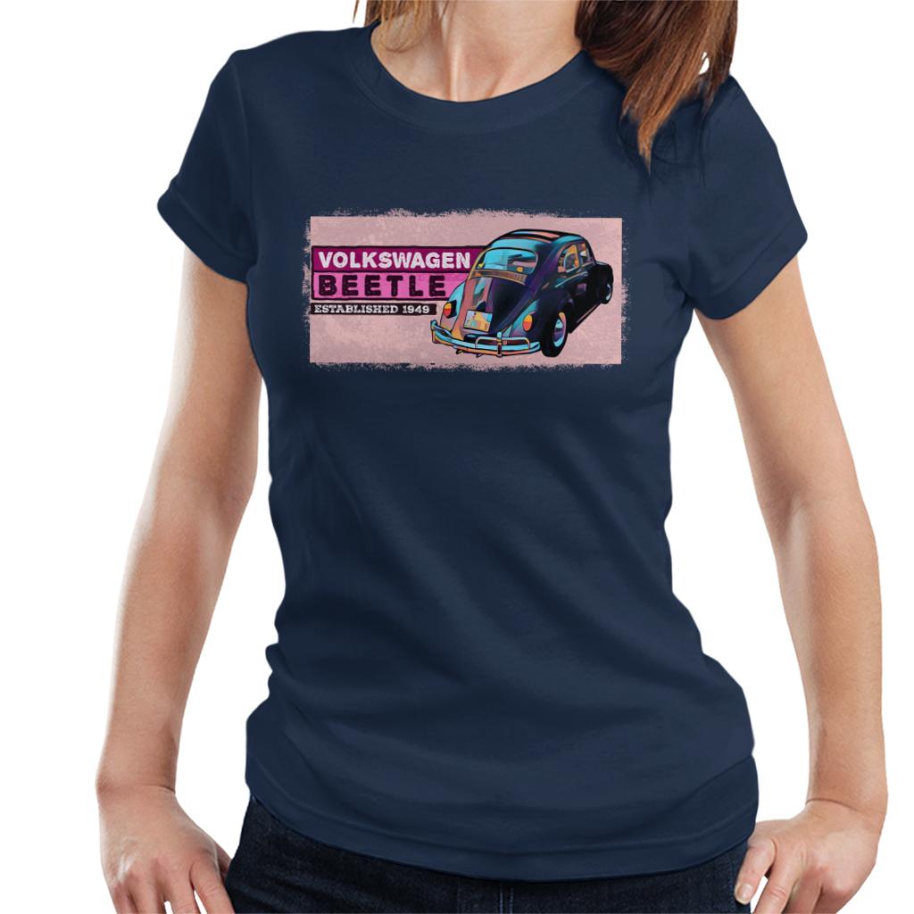 Volkswagen Beetle Established 1949 Women's T-Shirt-ALL + EVERY