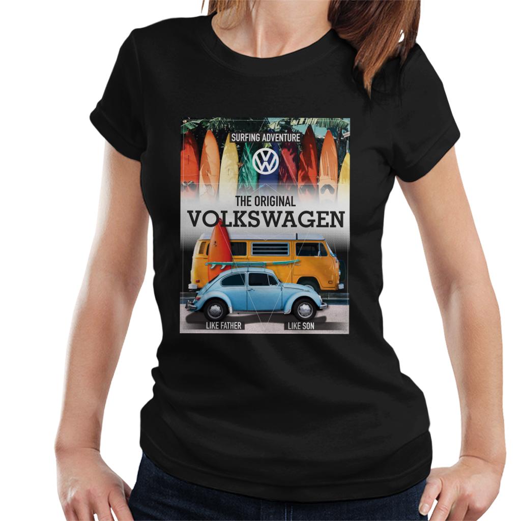 Volkswagen-Surfing-Adventure-Beetle-&-Camper-Womens-T-Shirt