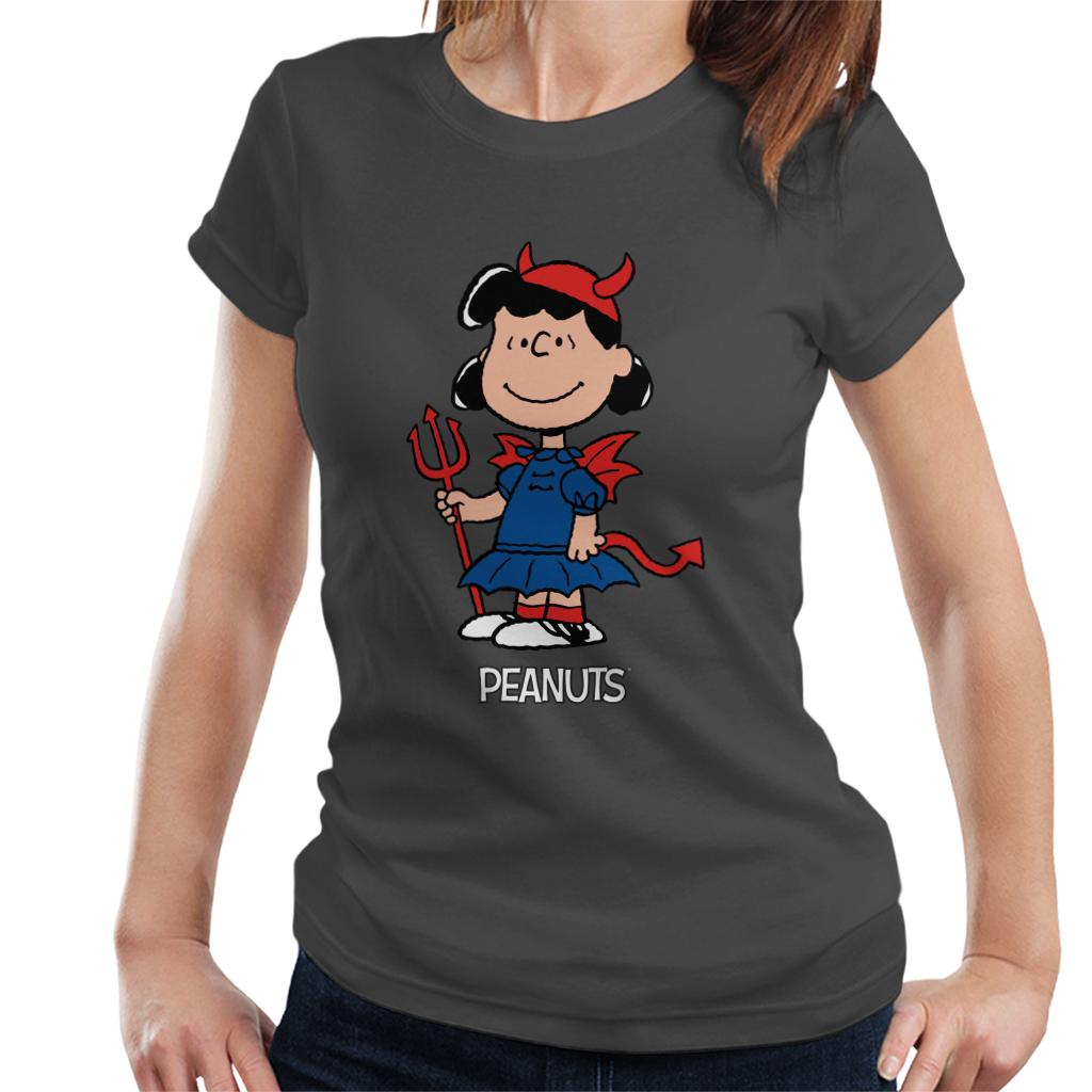 Peanuts-Halloween-Devil-Lucy-Van-Pelt-Womens-T-Shirt