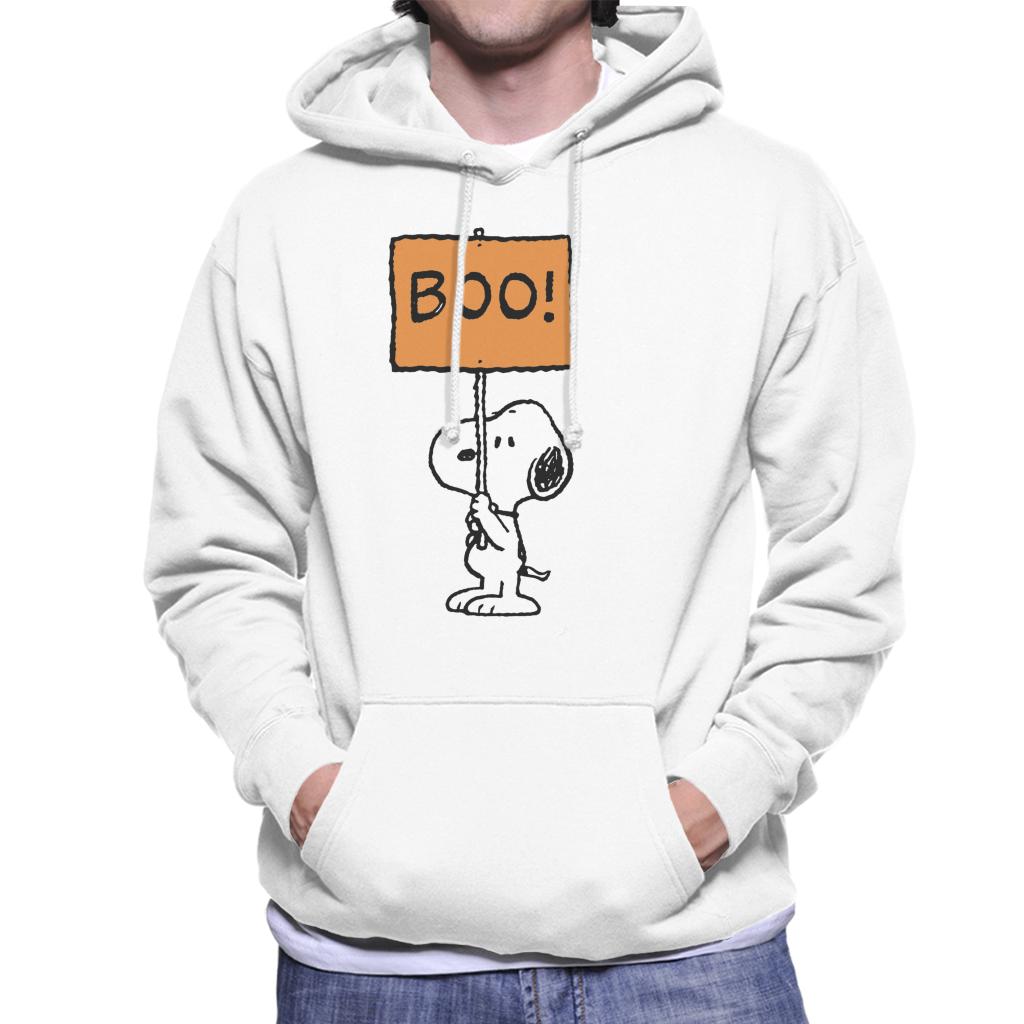 Peanuts-Halloween-Boo-Snoopy-Mens-Hooded-Sweatshirt