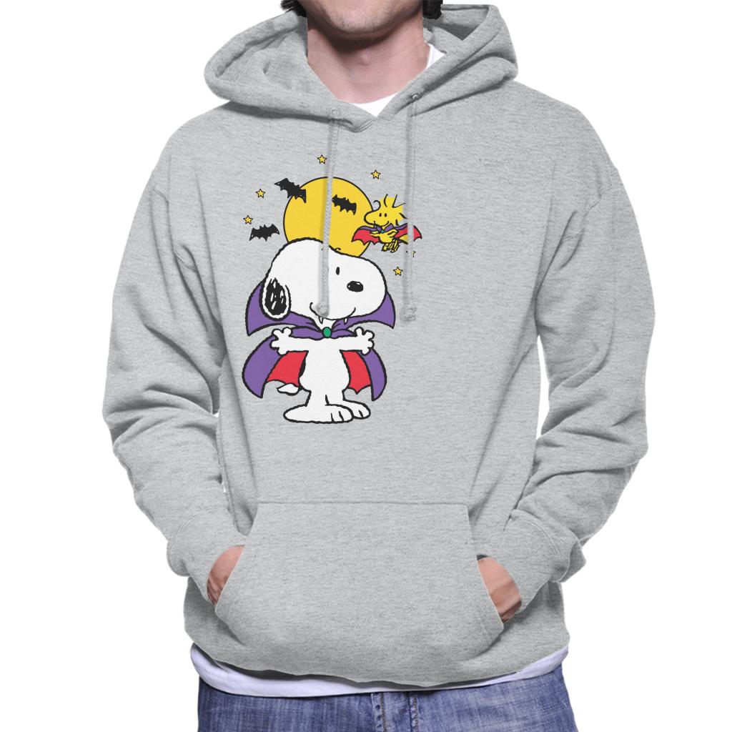 Peanuts-Halloween-Snoopy-Vampire-Mens-Hooded-Sweatshirt