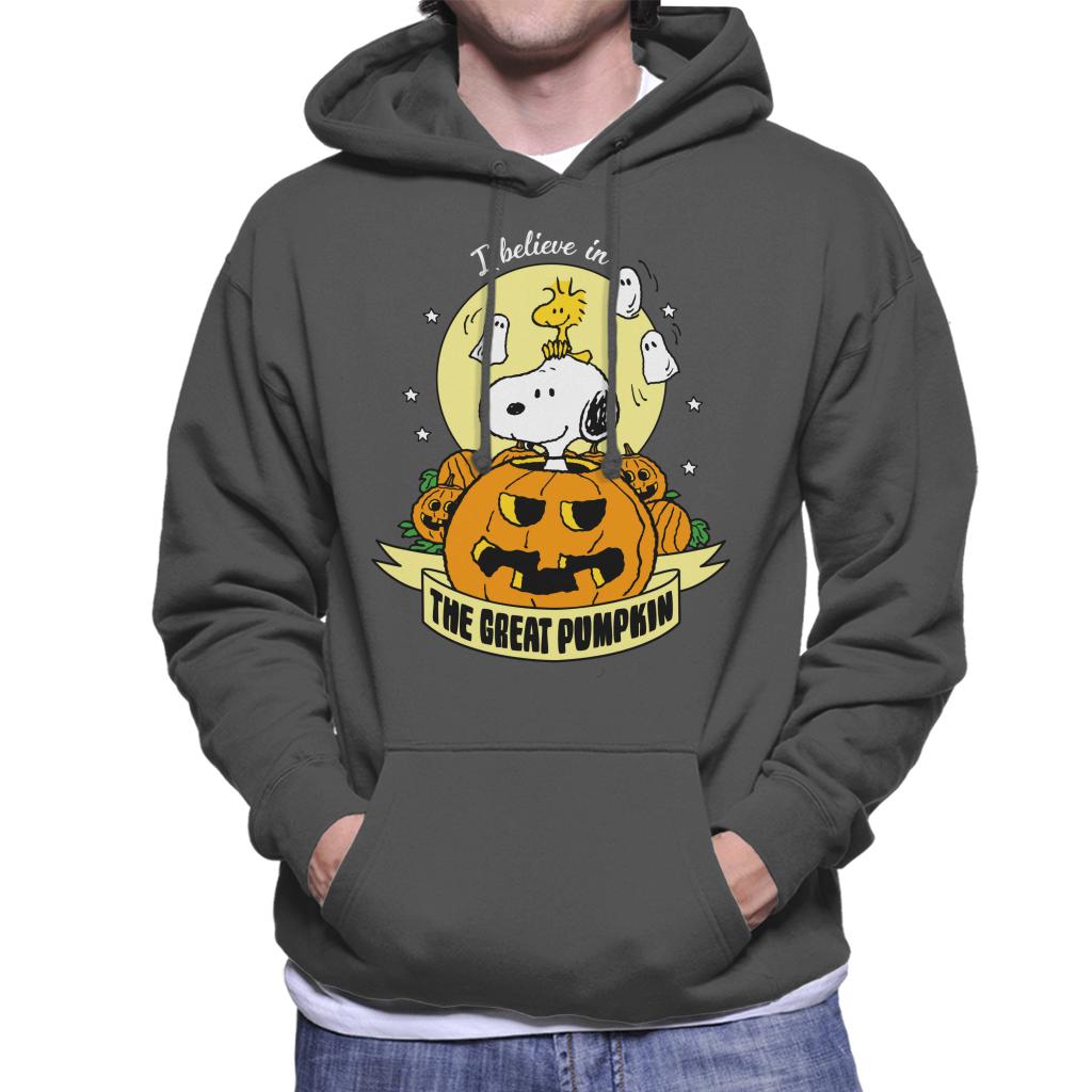 Peanuts-Halloween-The-Great-Pumpkin-Mens-Hooded-Sweatshirt