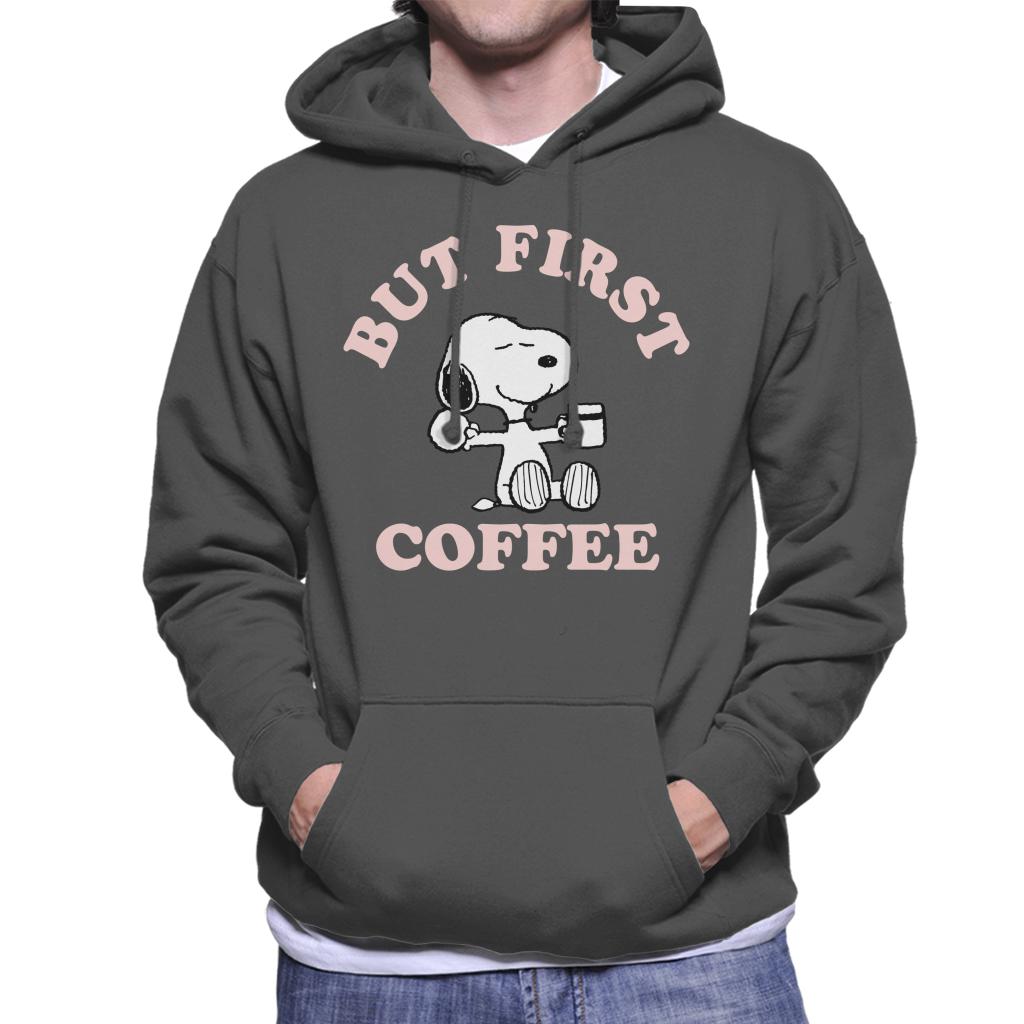 Peanuts-But-First-Coffee-Snoopy-Mens-Hooded-Sweatshirt