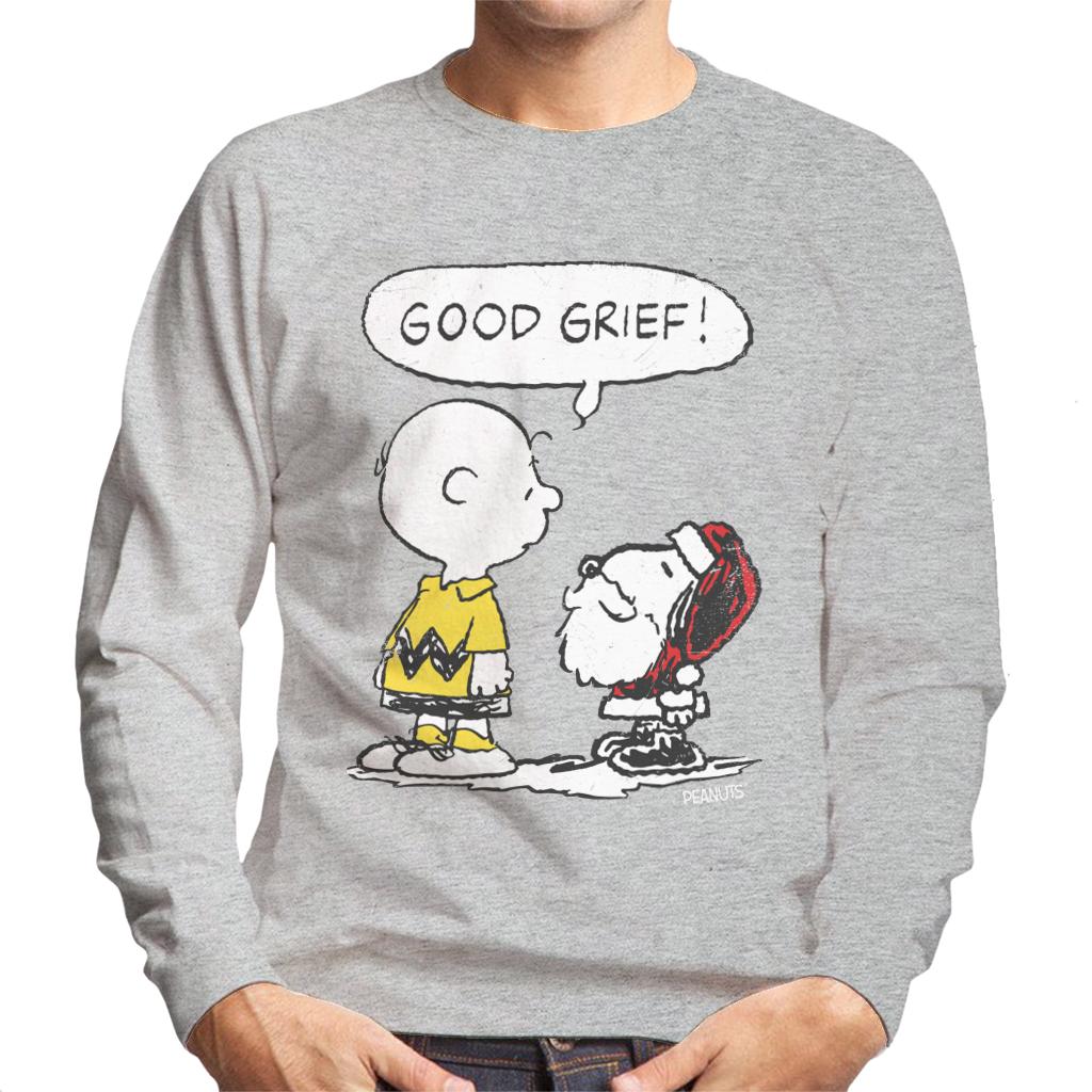 Peanuts-Christmas-Good-Grief-Santa-Snoopy-Mens-Sweatshirt