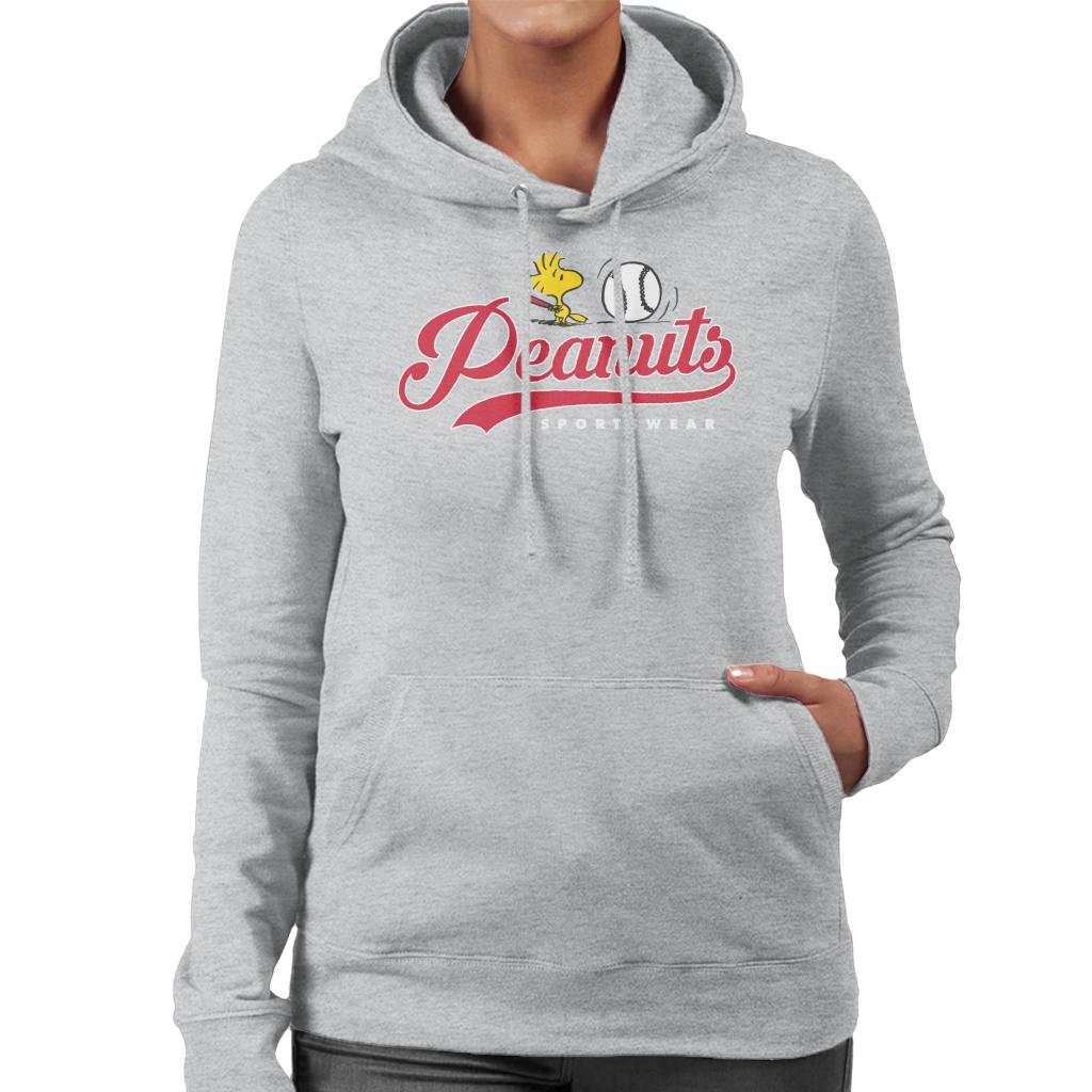 Peanuts-Baseball-Woodstock-Womens-Hooded-Sweatshirt