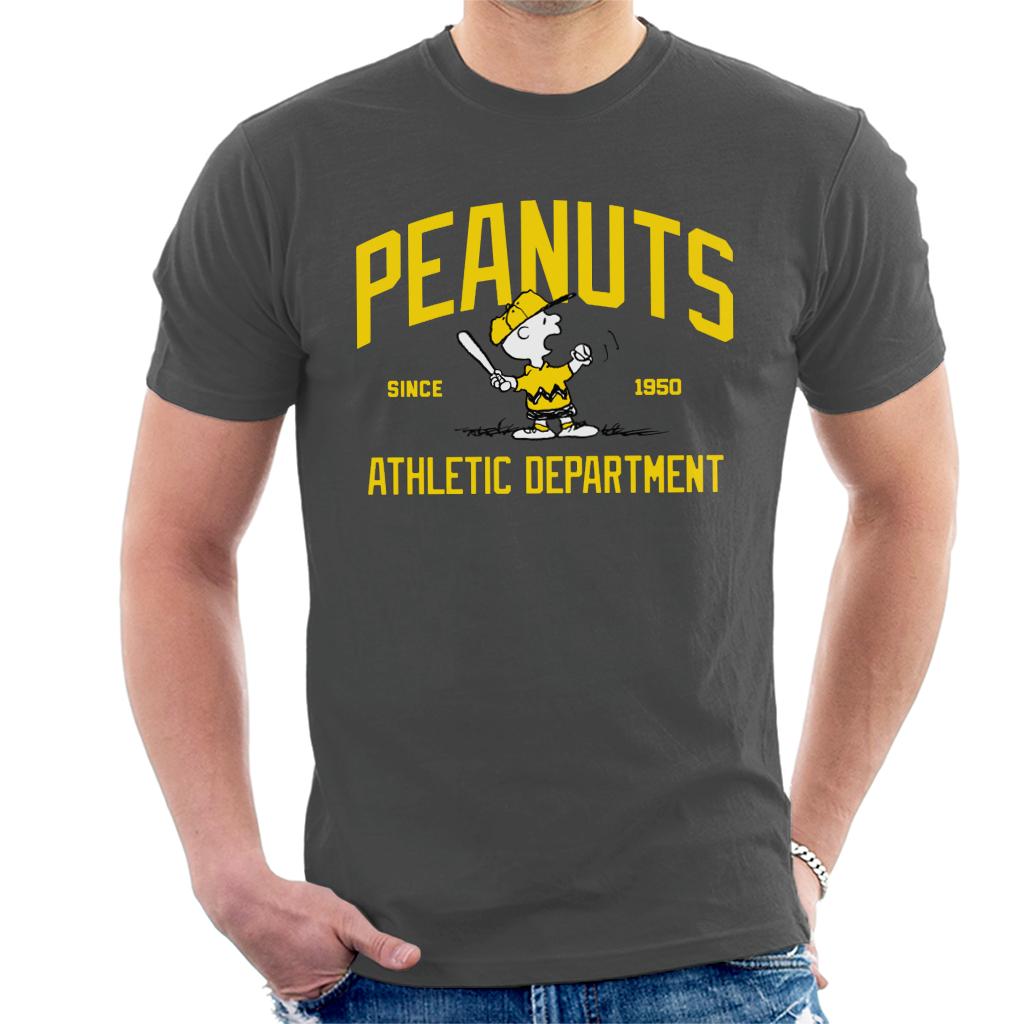 Peanuts-Athletic-Department-Charlie-Brown-Mens-T-Shirt
