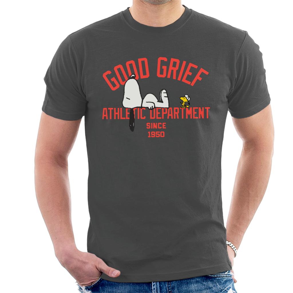 Peanuts-Good-Grief-Athletic-Department-Mens-T-Shirt