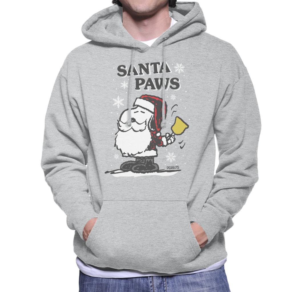 Peanuts-Snoopy-Santa-Paws-Christmas-Mens-Hooded-Sweatshirt