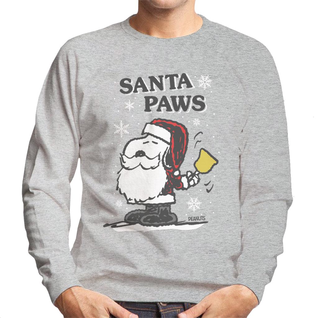 Peanuts-Snoopy-Santa-Paws-Christmas-Mens-Sweatshirt
