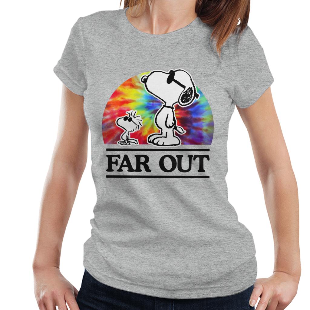 Peanuts-Far-Out-Snoopy-&-Woodstock-Womens-T-Shirt