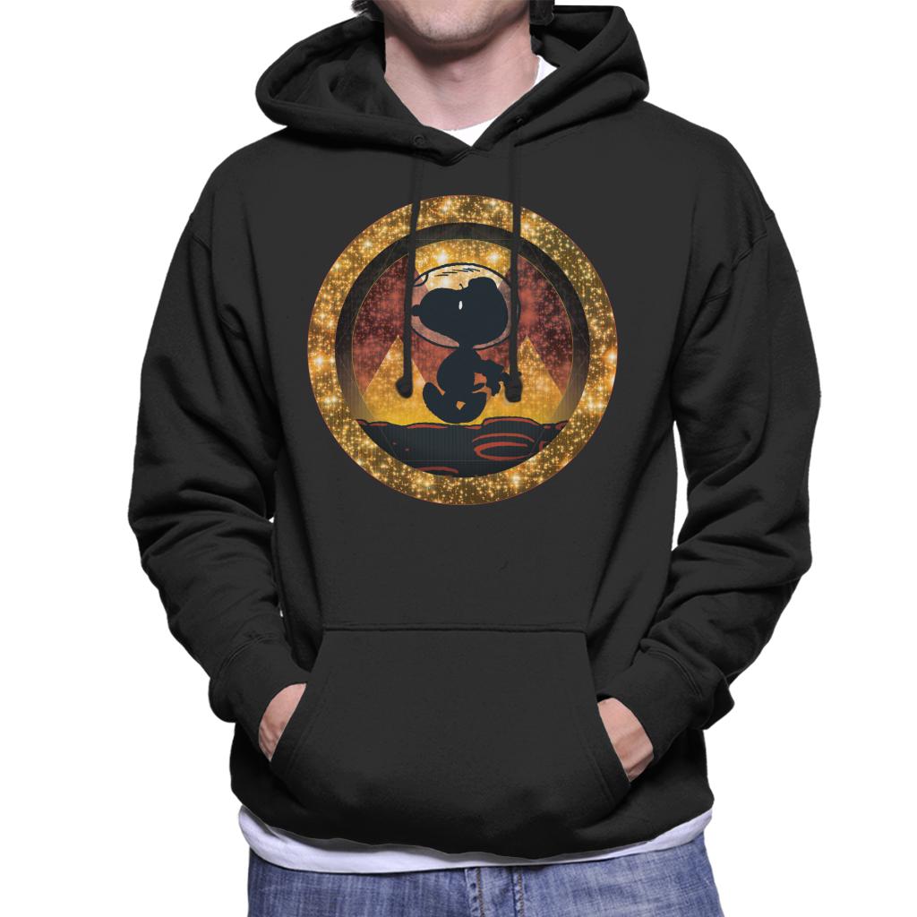 Peanuts-Snoopy-Planetary-Walk-Mens-Hooded-Sweatshirt