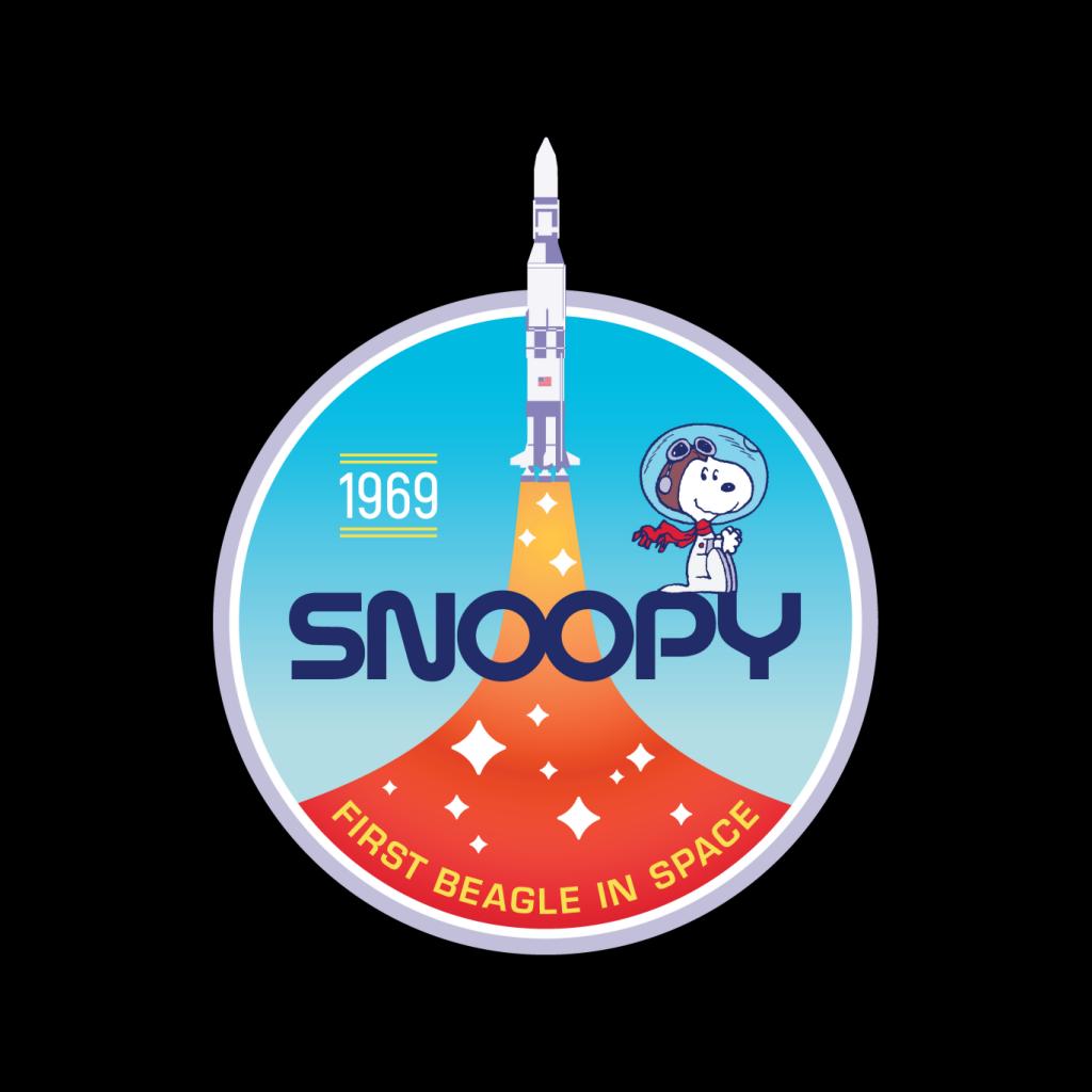 Peanuts Snoopy Rocket Take Off Women's T-Shirt-ALL + EVERY