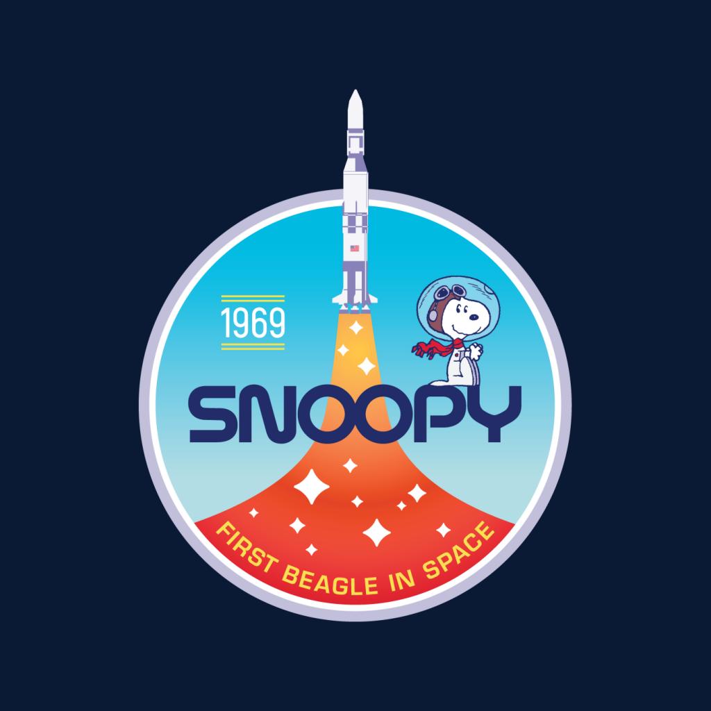 Peanuts Snoopy Rocket Take Off Women's T-Shirt-ALL + EVERY