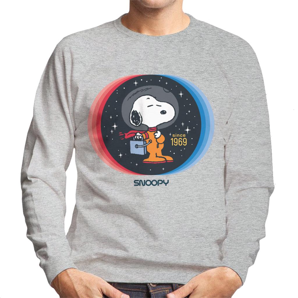 Peanuts Snoopy Space Explorer Since 1969 Men's Sweatshirt-ALL + EVERY