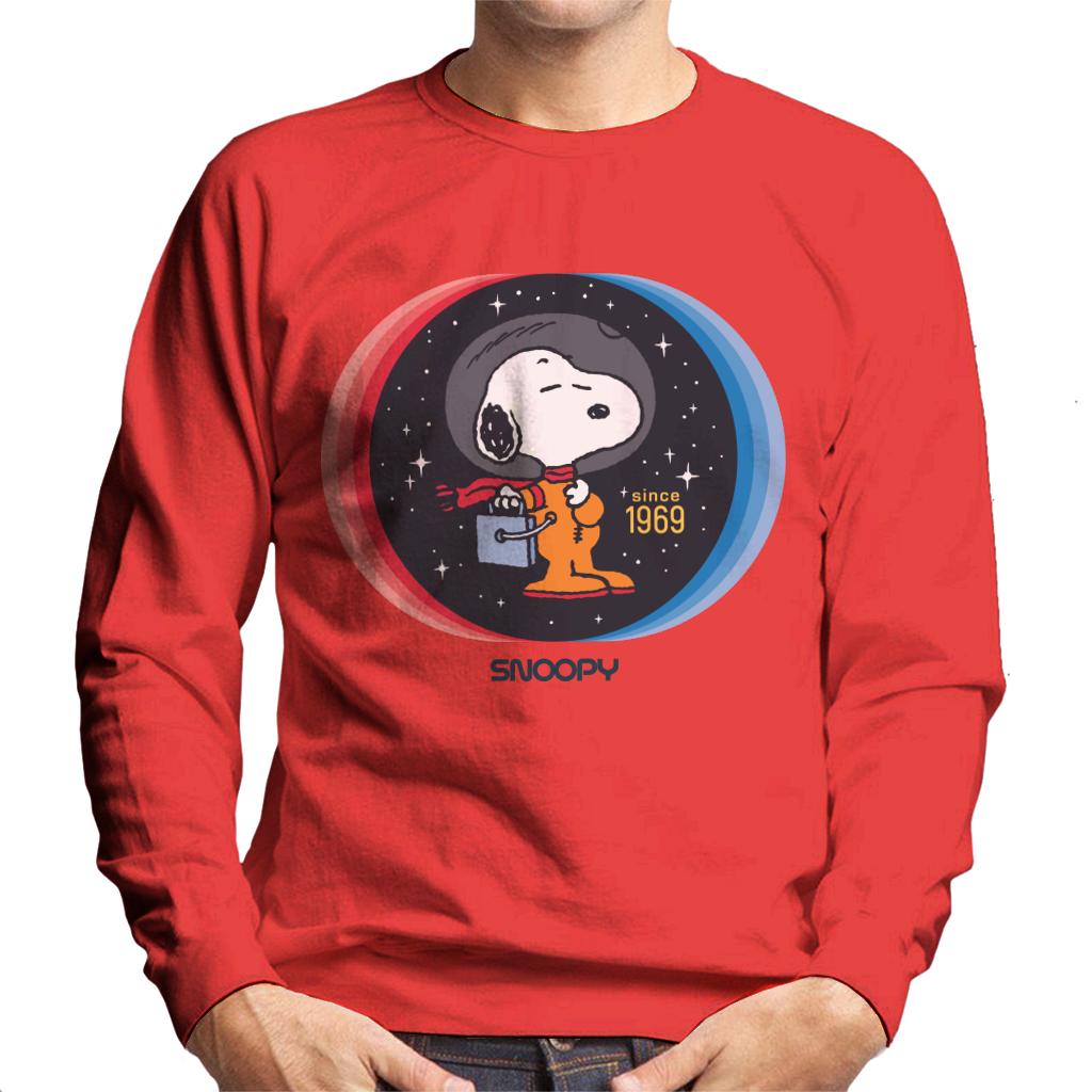 Peanuts Snoopy Space Explorer Since 1969 Men's Sweatshirt-ALL + EVERY