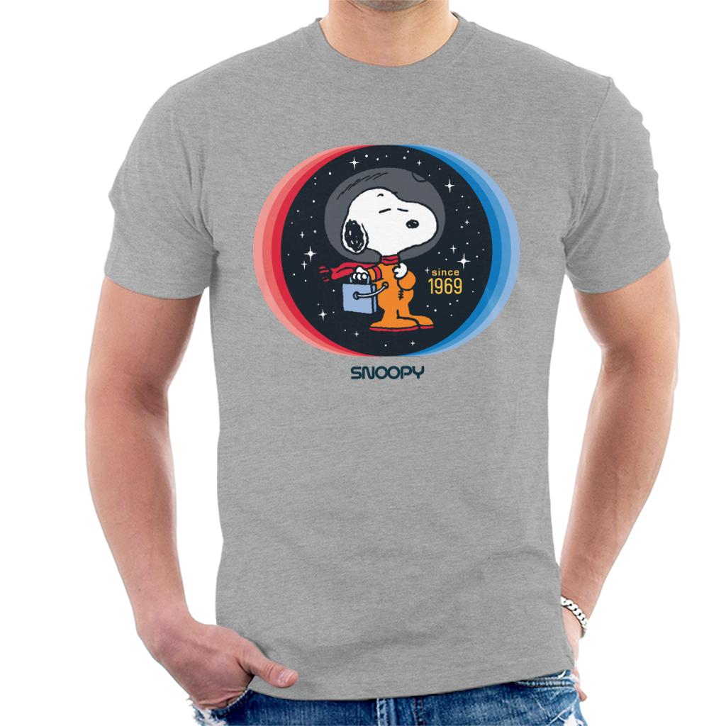 Peanuts Snoopy Space Explorer Since 1969 Men's T-Shirt-ALL + EVERY