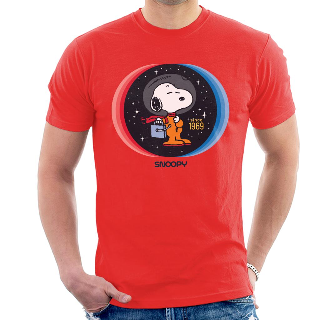 Peanuts Snoopy Space Explorer Since 1969 Men's T-Shirt-ALL + EVERY