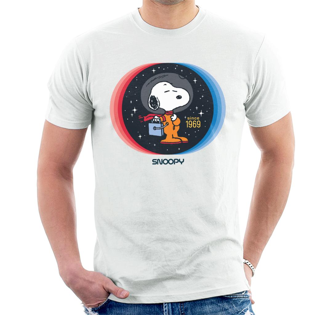 Peanuts Snoopy Space Explorer Since 1969 Men's T-Shirt-ALL + EVERY