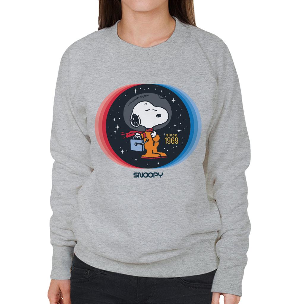 Peanuts Snoopy Space Explorer Since 1969 Women's Sweatshirt-ALL + EVERY