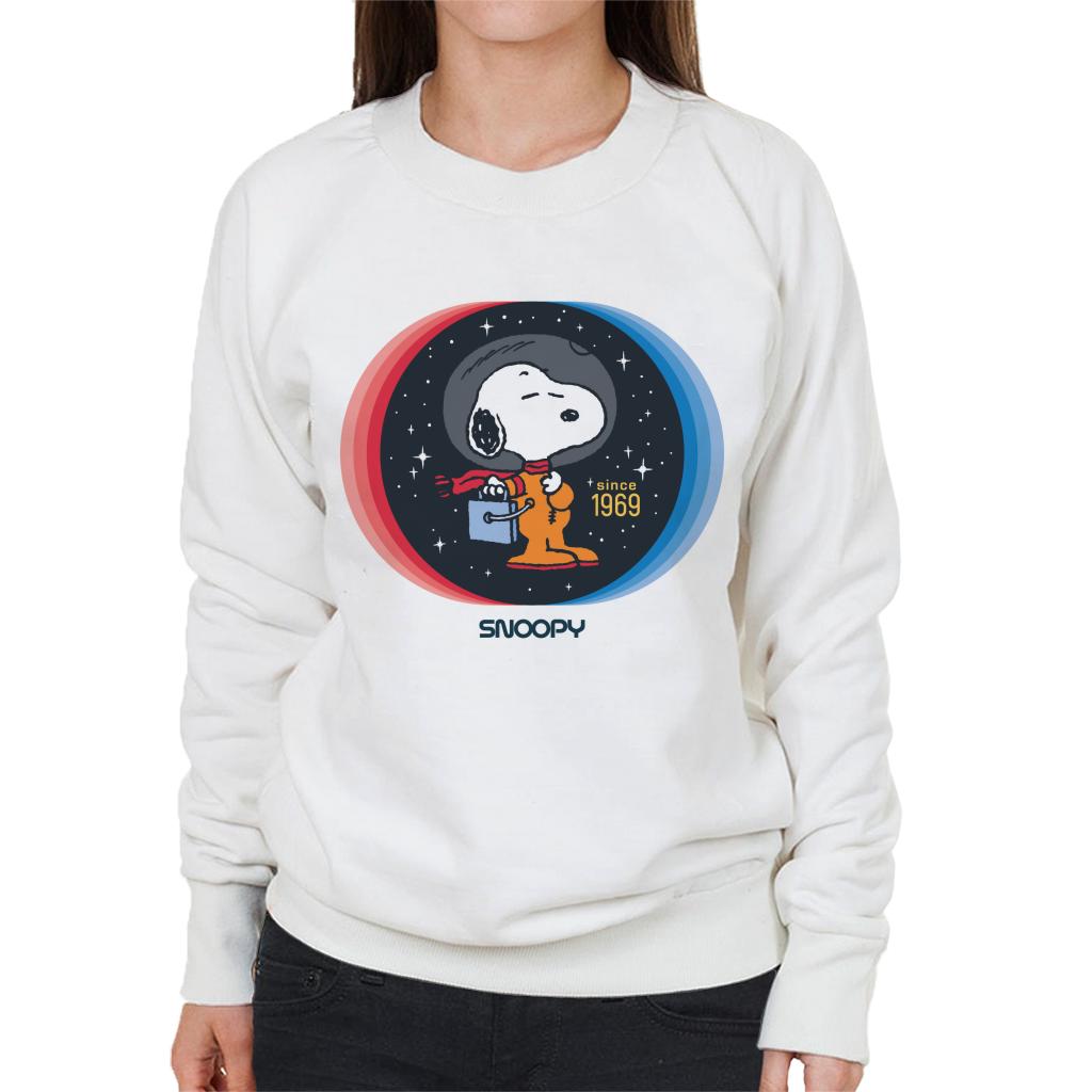 Peanuts Snoopy Space Explorer Since 1969 Women's Sweatshirt-ALL + EVERY
