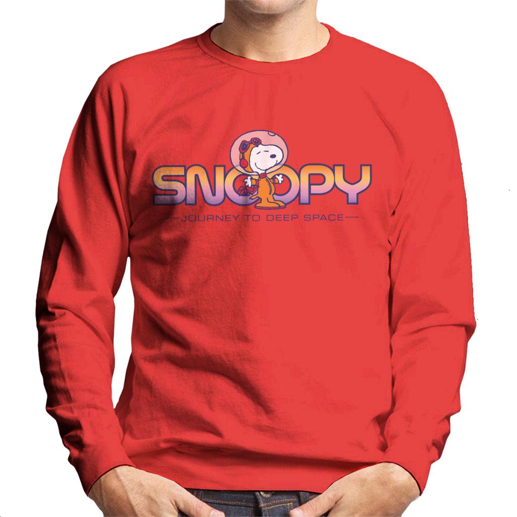 Peanuts Snoopy Journey To Deep Space Men's Sweatshirt-ALL + EVERY
