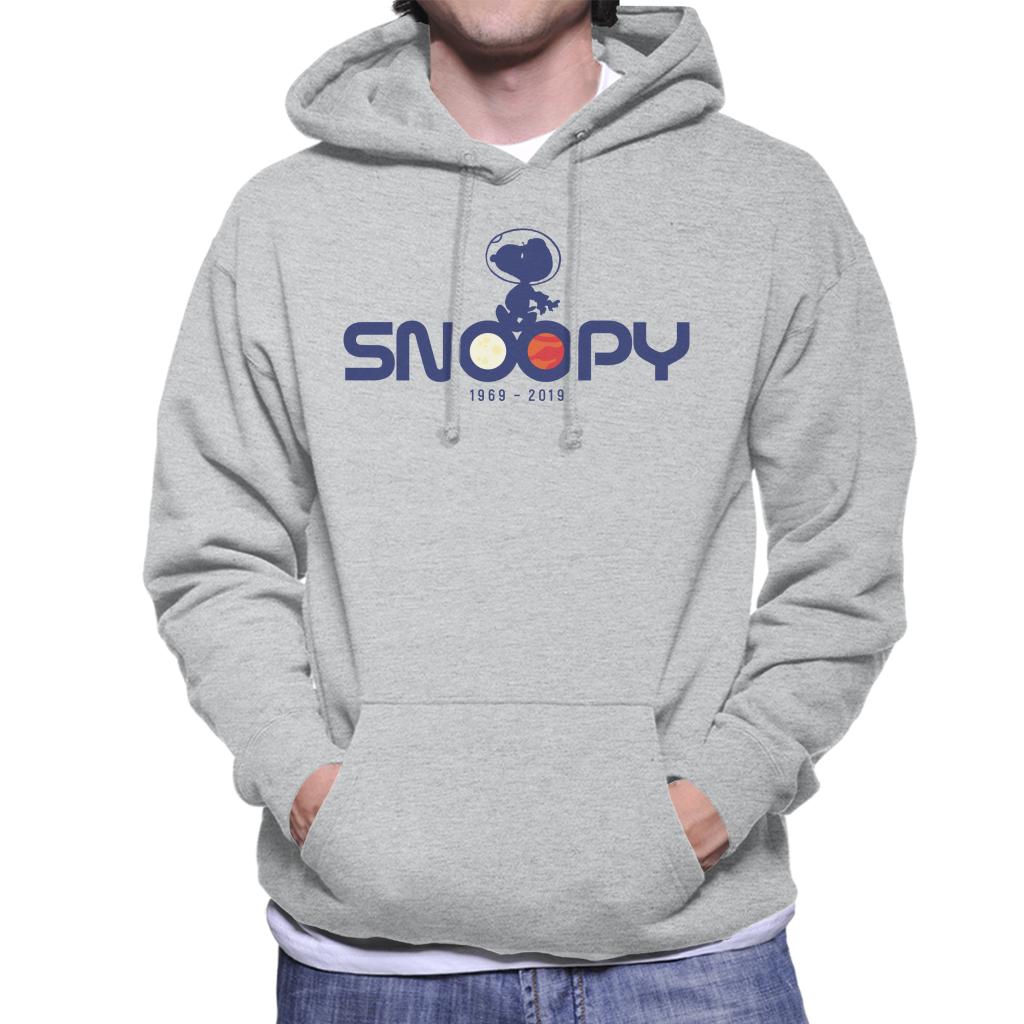 Peanuts Snoopy Space Exploration Men's Hooded Sweatshirt-ALL + EVERY