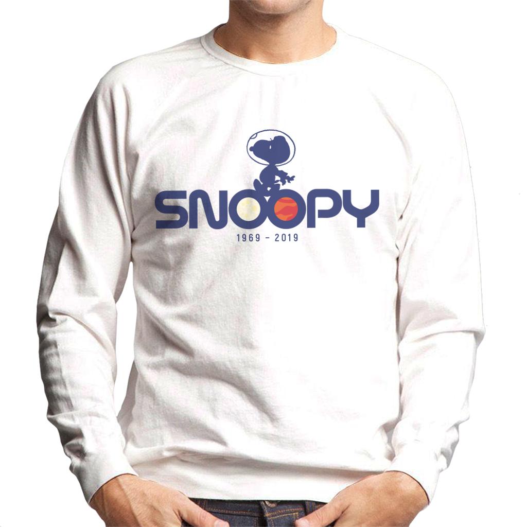 Peanuts Snoopy Space Exploration Men's Sweatshirt-ALL + EVERY