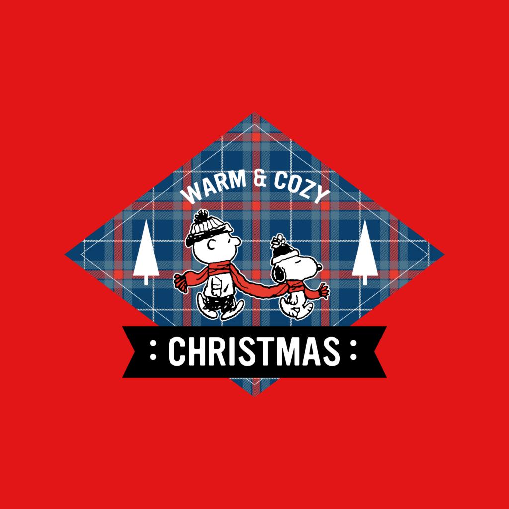 Peanuts Snoopy Charlie Brown Scarf Share Women's T-Shirt-ALL + EVERY