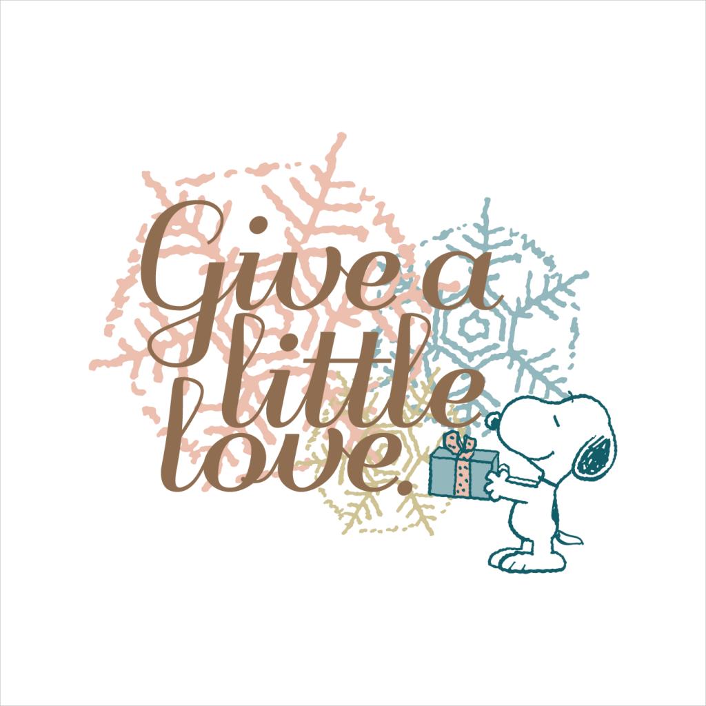Peanuts Snoopy Give A Little Love Men's Sweatshirt-ALL + EVERY