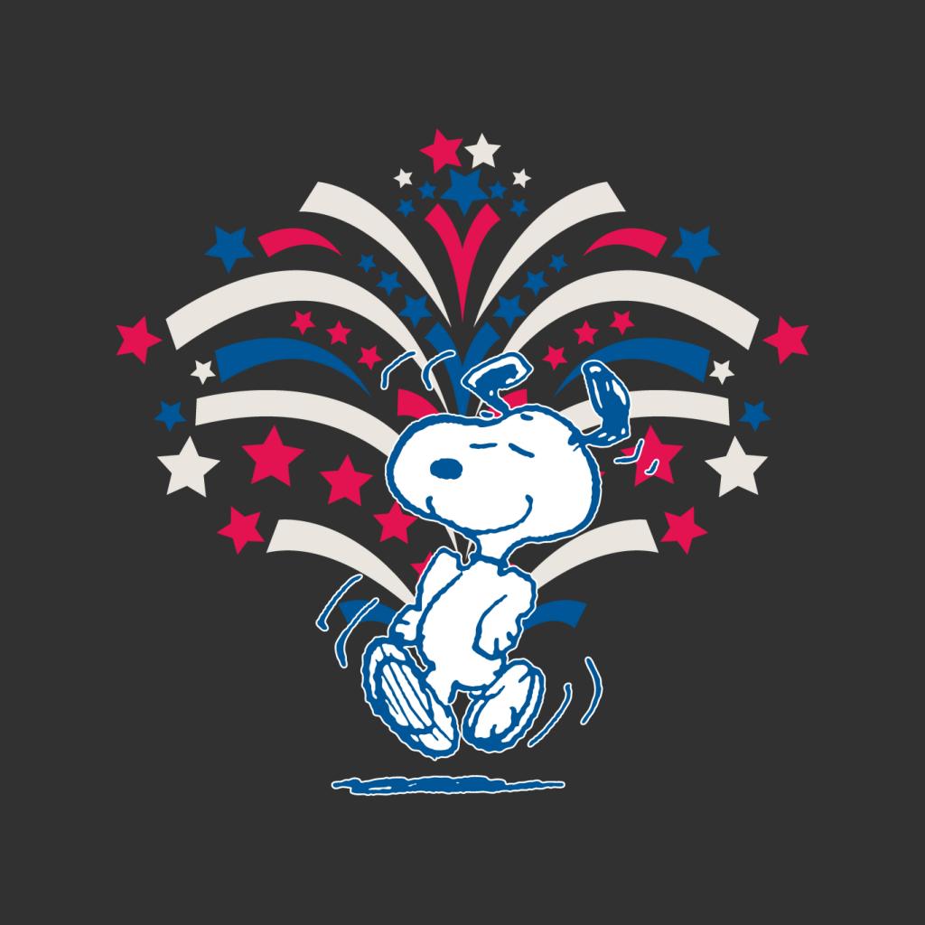 Peanuts Snoopy American Celebrations Women's T-Shirt-ALL + EVERY