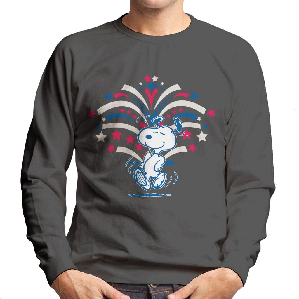 Peanuts Snoopy American Celebrations Men's Sweatshirt-ALL + EVERY