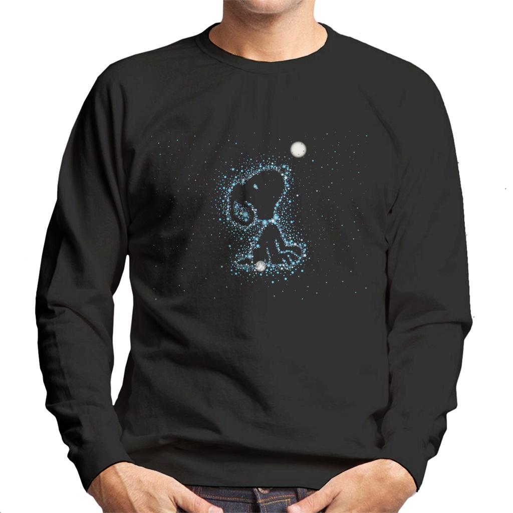 Peanuts Snoopy Astronomical Outline Men's Sweatshirt-ALL + EVERY