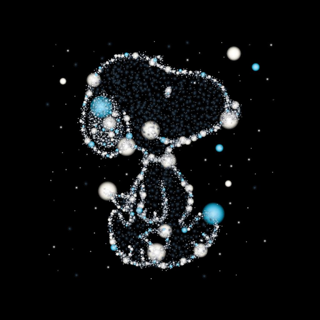 Peanuts Snoopy Astronomical Christmas Men's T-Shirt-ALL + EVERY