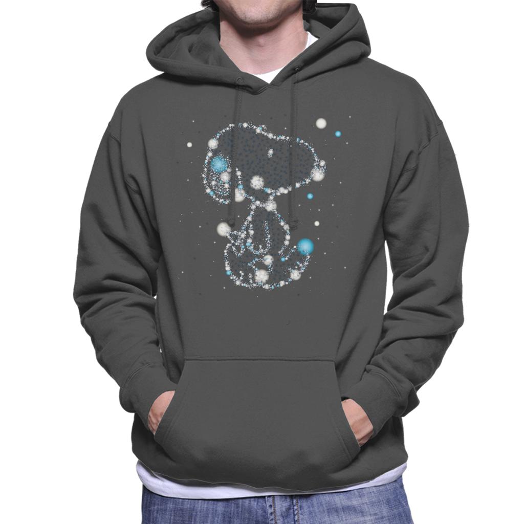 Peanuts Snoopy Astronomical Christmas Men's Hooded Sweatshirt-ALL + EVERY