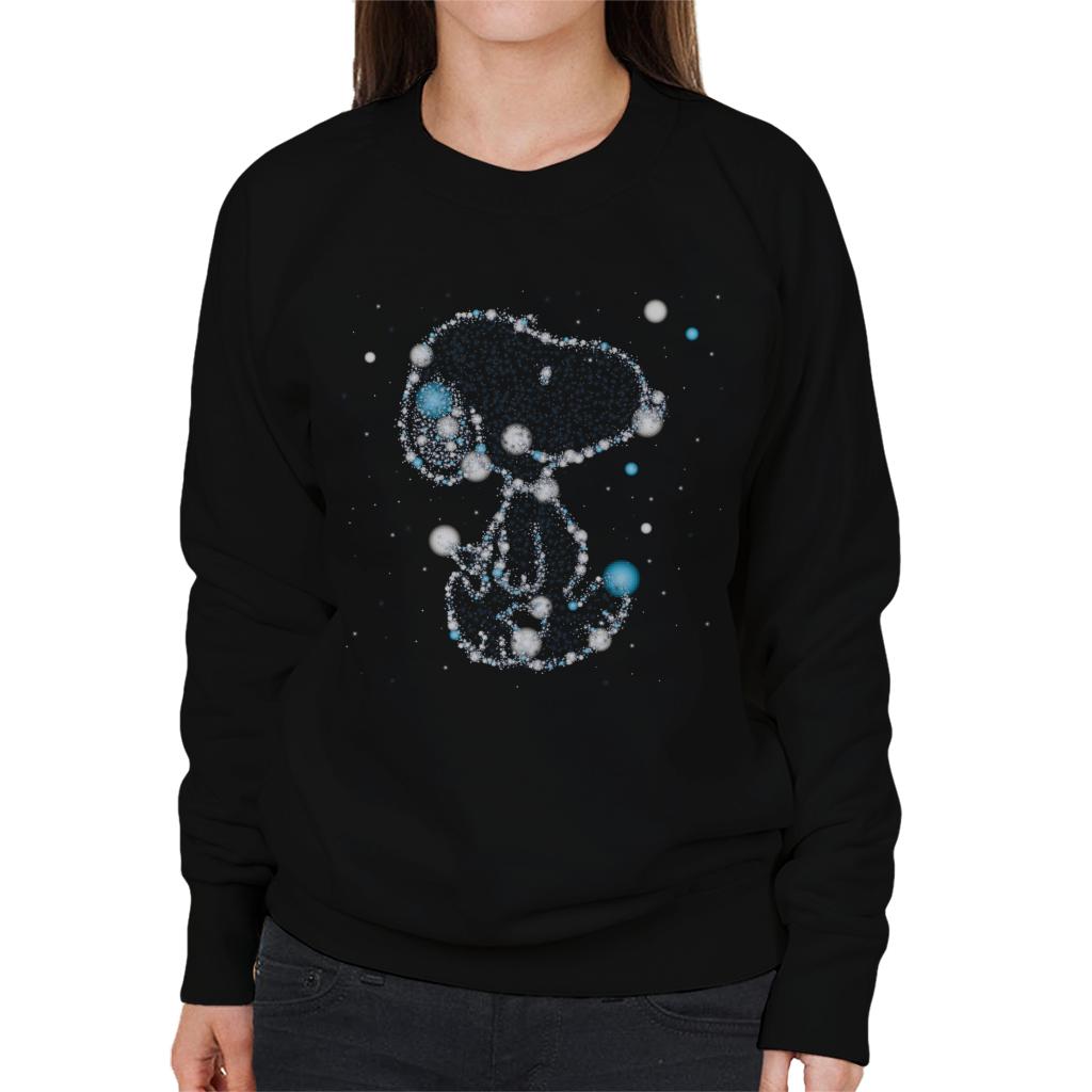Peanuts Snoopy Astronomical Christmas Women's Sweatshirt-ALL + EVERY