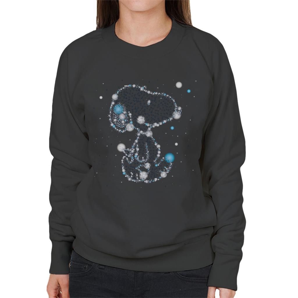 Peanuts Snoopy Astronomical Christmas Women's Sweatshirt-ALL + EVERY