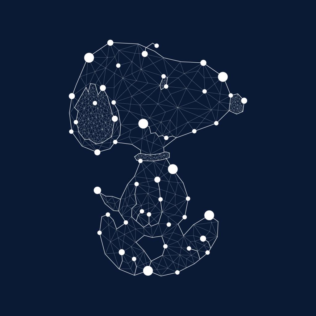 Peanuts Geometric Snoopy Men's Sweatshirt-ALL + EVERY