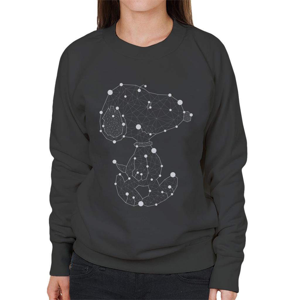 Peanuts Geometric Snoopy Women's Sweatshirt-ALL + EVERY