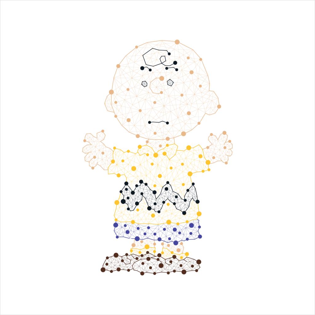 Peanuts Geometric Charlie Brown Men's Sweatshirt-ALL + EVERY