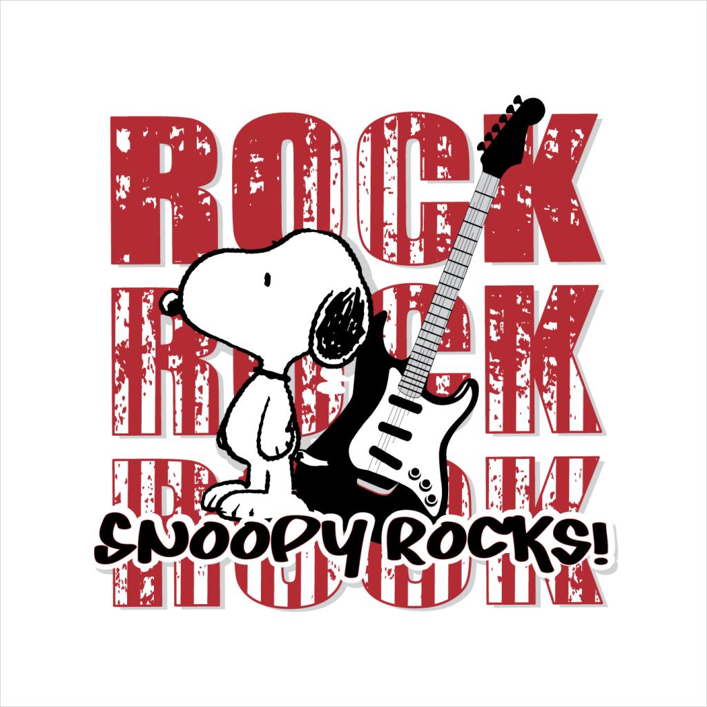 Peanuts Snoopy Rocks Men's Sweatshirt-ALL + EVERY