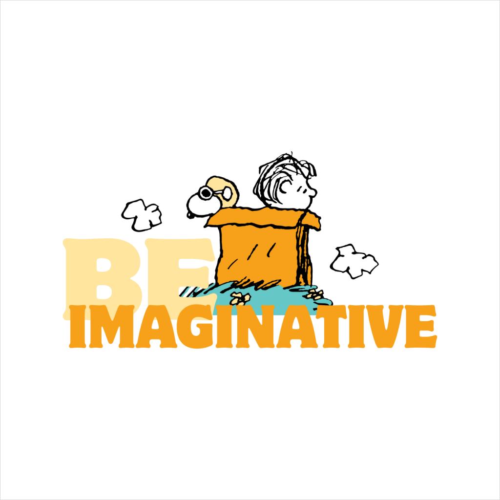 Peanuts Snoopy Charlie Brown Be Imaginative Men's Sweatshirt-ALL + EVERY