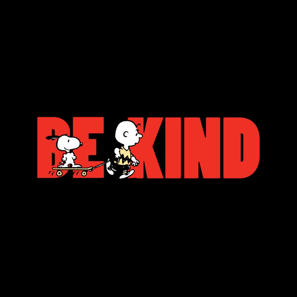 Peanuts Snoopy Charlie Brown Skateboard Be Kind Men's Sweatshirt-ALL + EVERY