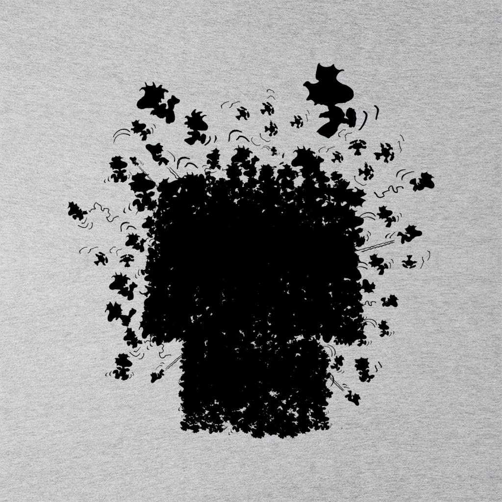 Peanuts Snoopy Woodstock Kennel Men's Sweatshirt-ALL + EVERY