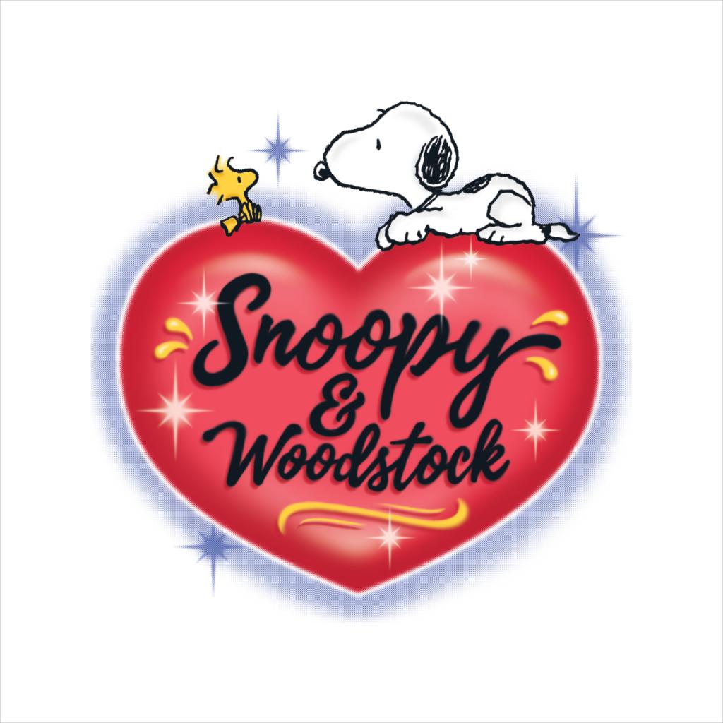 Peanuts Snoopy Woodstock Love Heart Men's Sweatshirt-ALL + EVERY