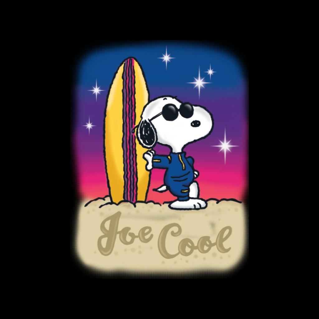 Peanuts Snoopy Cool Sunglass Surfer Women's Sweatshirt-ALL + EVERY