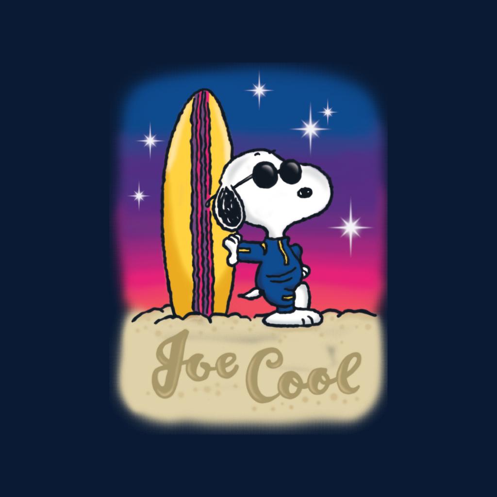 Peanuts Snoopy Cool Sunglass Surfer Women's Sweatshirt-ALL + EVERY