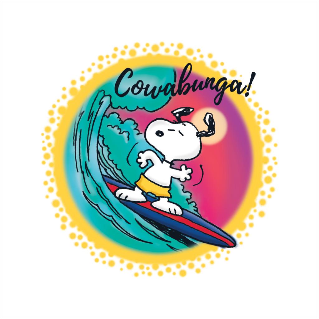 Peanuts Snoopy Surfing Cowabunga Men's Sweatshirt-ALL + EVERY