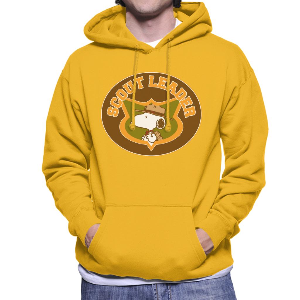 Peanuts Snoopy Scout Leader Men's Hooded Sweatshirt-ALL + EVERY