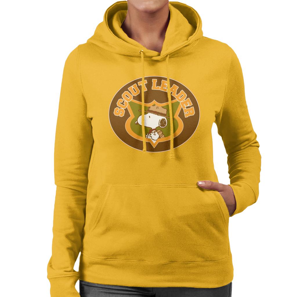 Peanuts Snoopy Scout Leader Women's Hooded Sweatshirt-ALL + EVERY